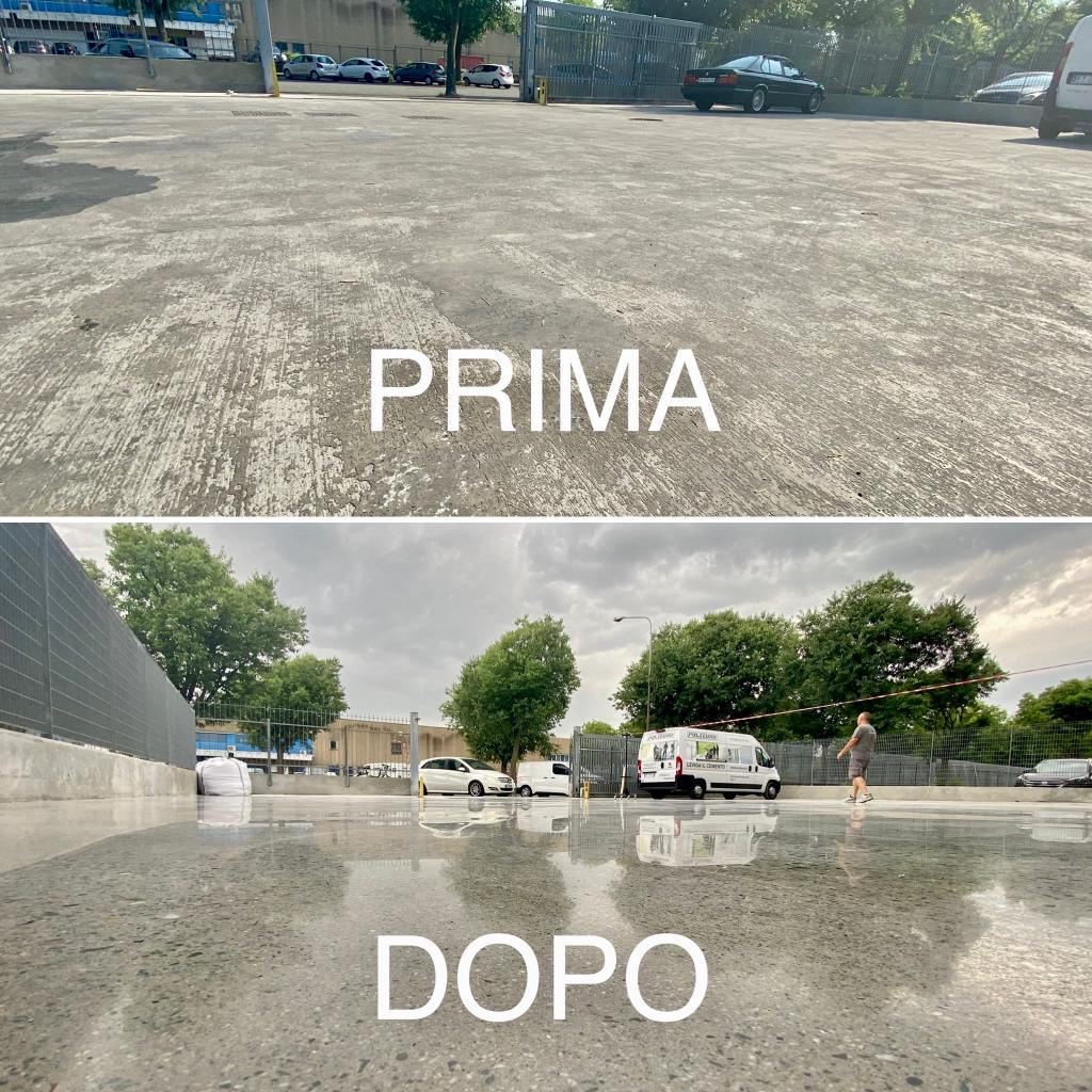 levigatura pavimenti cemento calcestruzzo