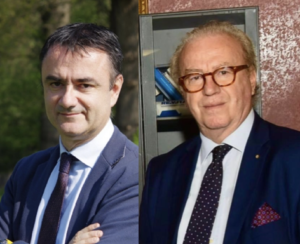 Da sin: Stefano Boccardo, Sindaco di Candiolo e Giovanni Firera, Presidente UNSIC Piemonte